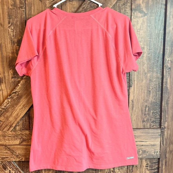 The north face women's hot pink short sleeve round neck t shirt top‎ size large - Picture 5 of 6